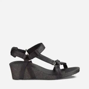 Teva Ysidro Universal Wedge Damen Sandalen Schwarz (Österreich)